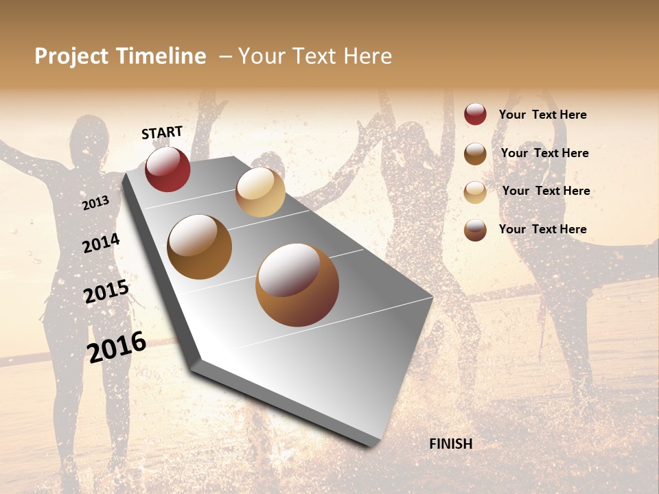 Summer Dance Celebration PowerPoint Template