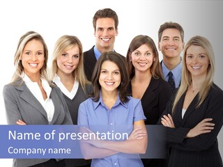 Staff People Person PowerPoint Template