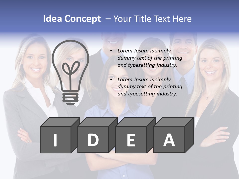 Staff People Person PowerPoint Template