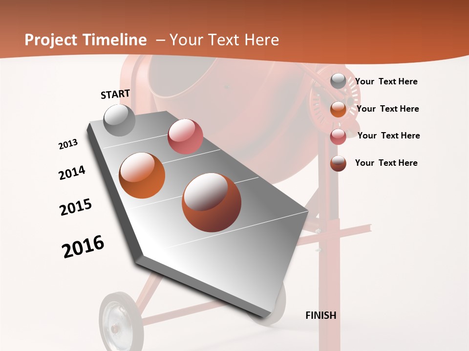 Machine Industrial Fabricate PowerPoint Template