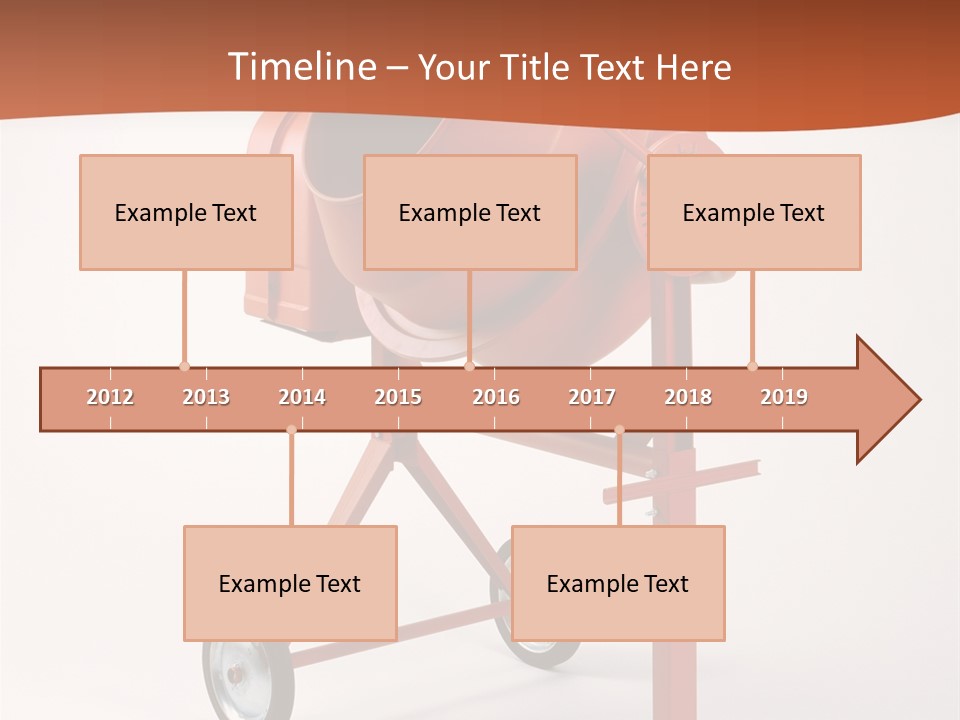 Machine Industrial Fabricate PowerPoint Template