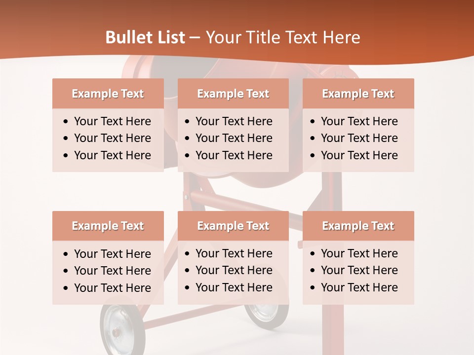 Machine Industrial Fabricate PowerPoint Template