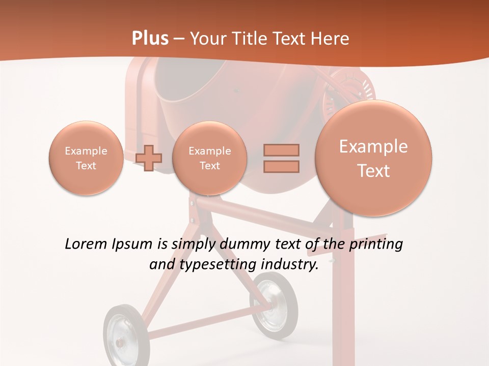 Machine Industrial Fabricate PowerPoint Template