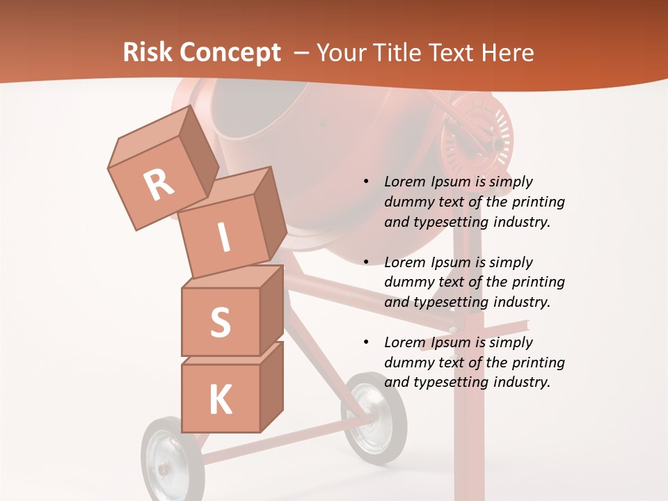 Machine Industrial Fabricate PowerPoint Template