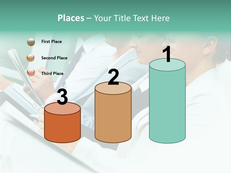 Executive Course Person PowerPoint Template