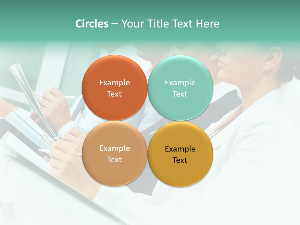 Executive Course Person PowerPoint Template