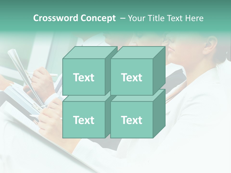 Executive Course Person PowerPoint Template