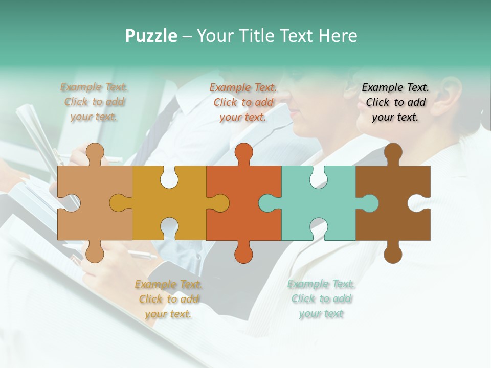 Executive Course Person PowerPoint Template