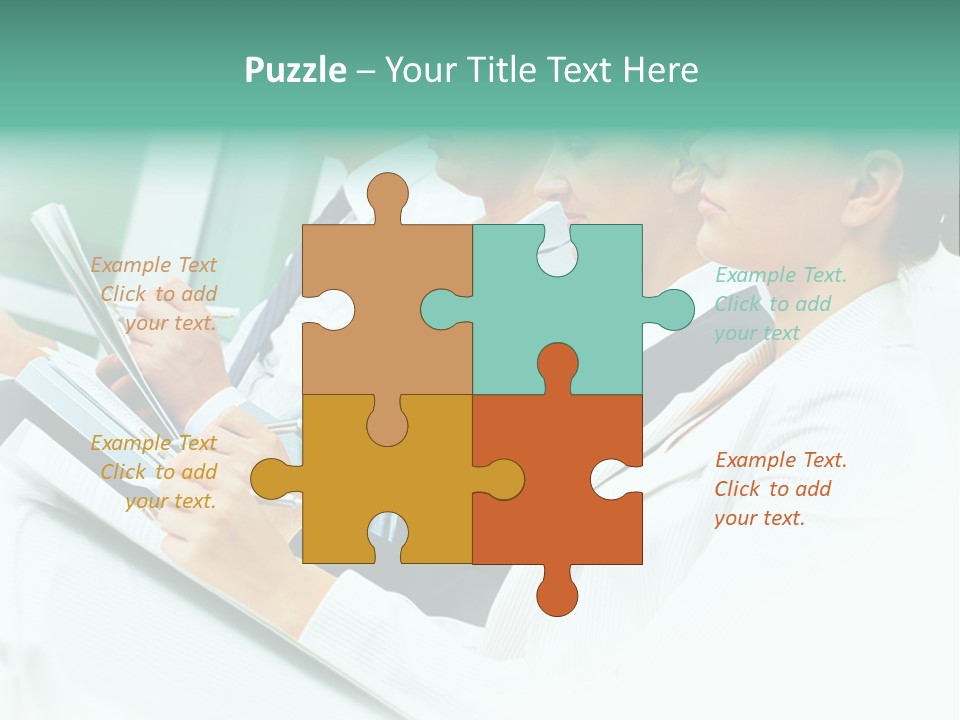 Executive Course Person PowerPoint Template