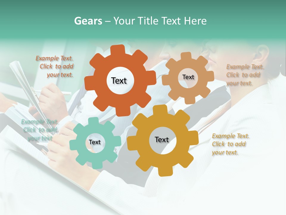 Executive Course Person PowerPoint Template