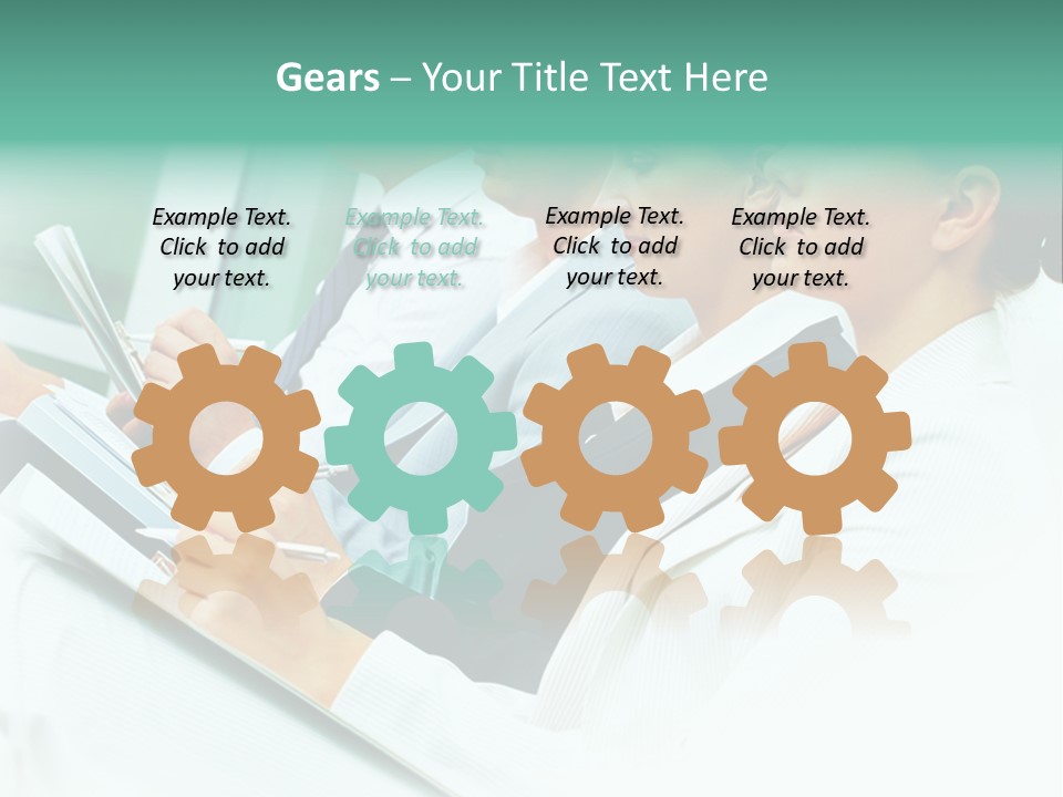 Executive Course Person PowerPoint Template