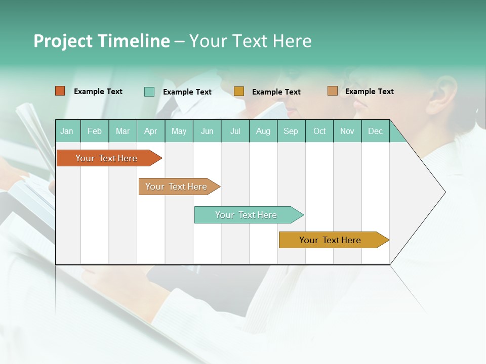 Executive Course Person PowerPoint Template