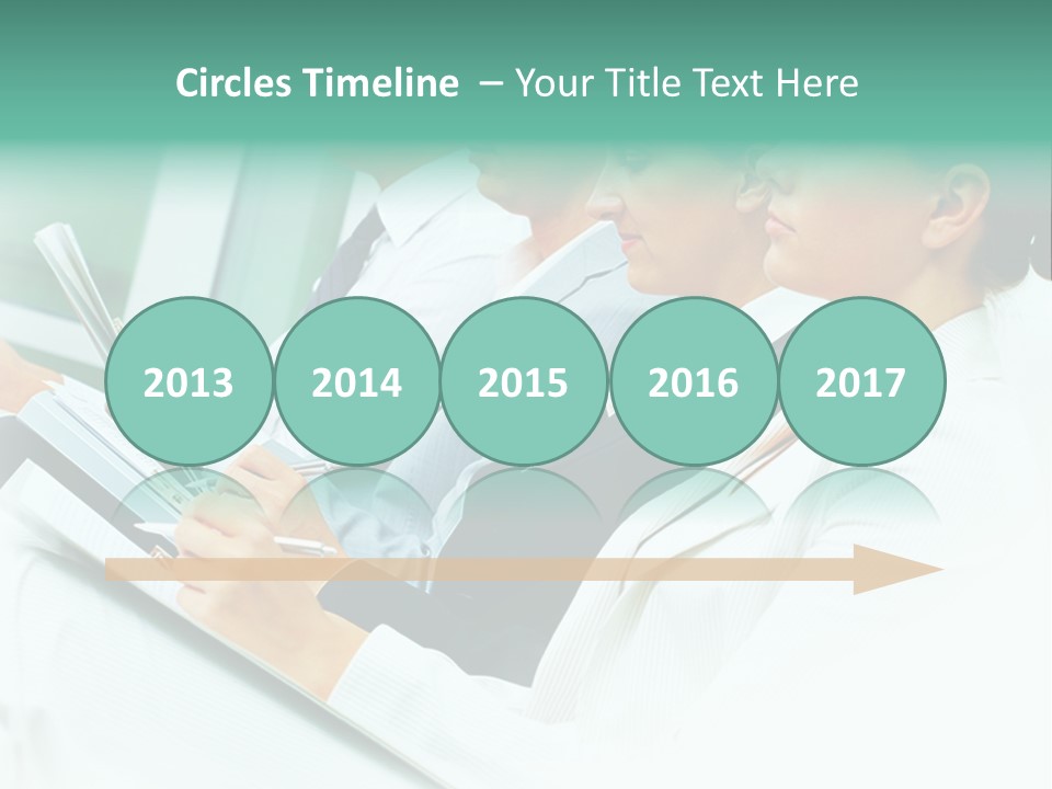 Executive Course Person PowerPoint Template