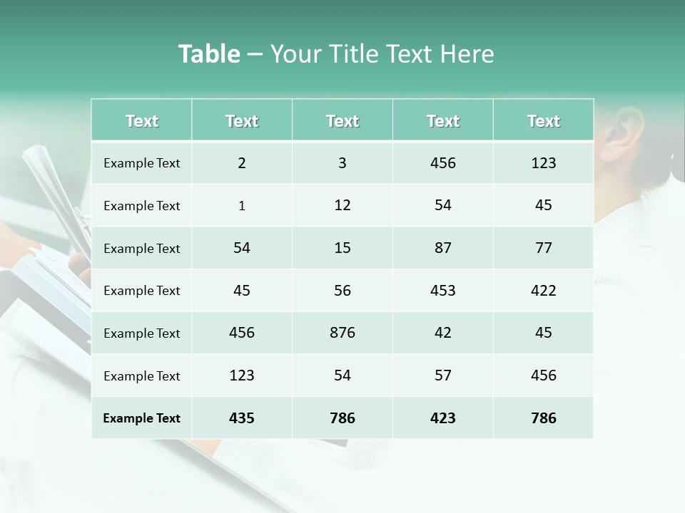 Executive Course Person PowerPoint Template