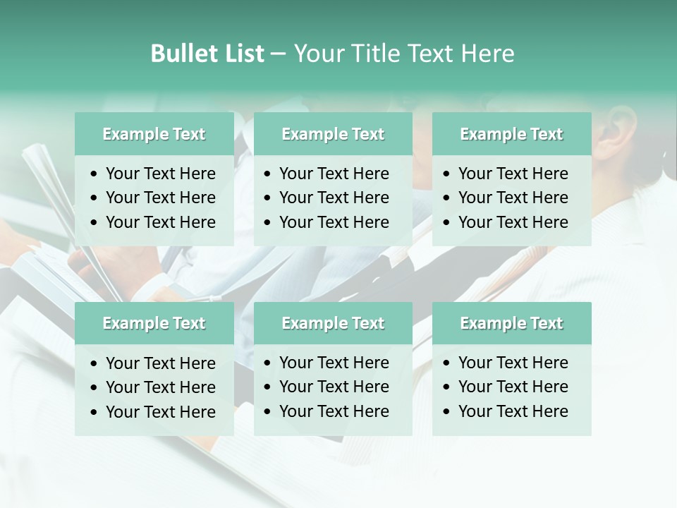 Executive Course Person PowerPoint Template