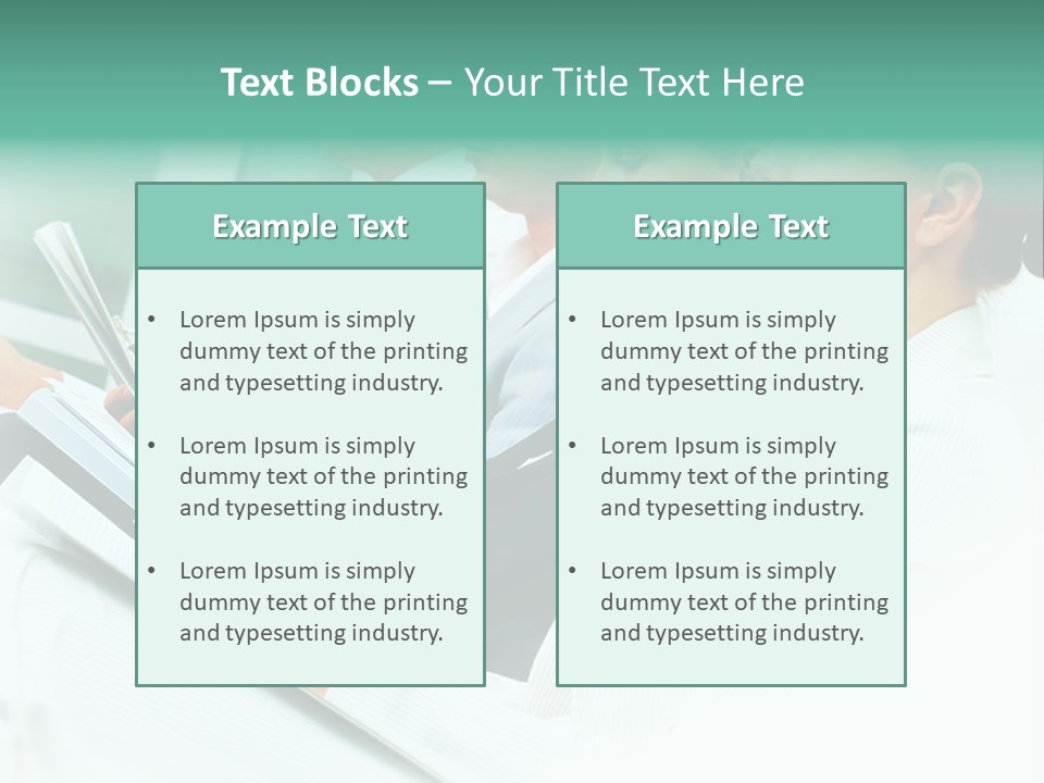 Executive Course Person PowerPoint Template