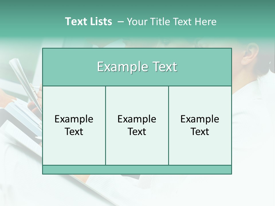 Executive Course Person PowerPoint Template