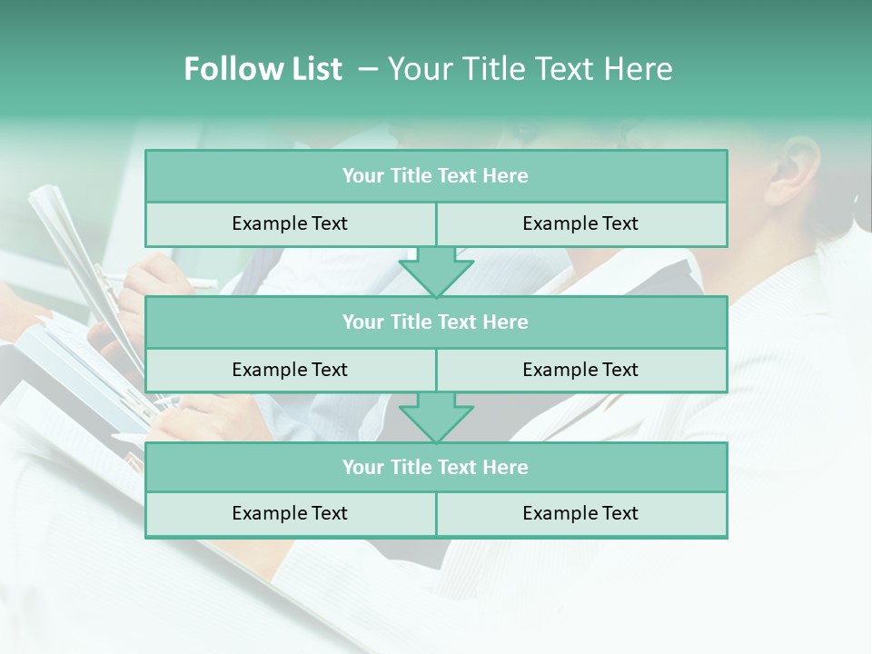 Executive Course Person PowerPoint Template