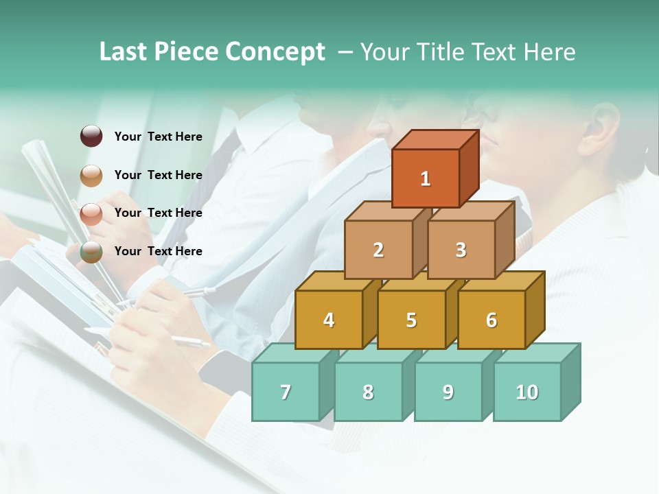 Executive Course Person PowerPoint Template