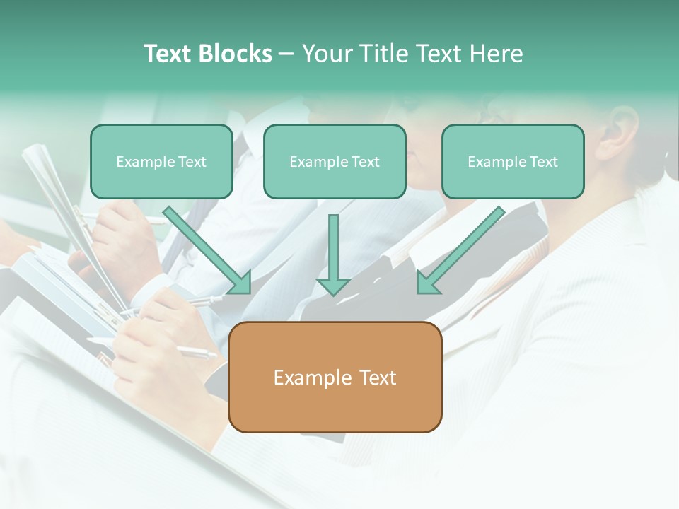 Executive Course Person PowerPoint Template