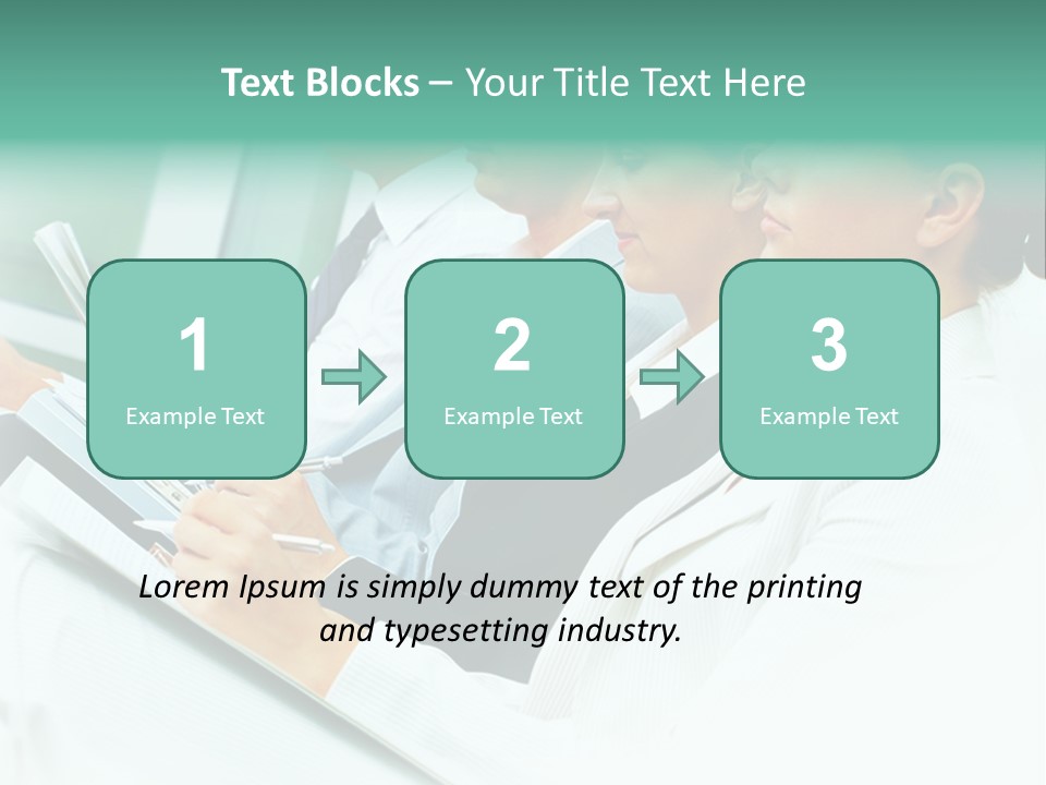 Executive Course Person PowerPoint Template