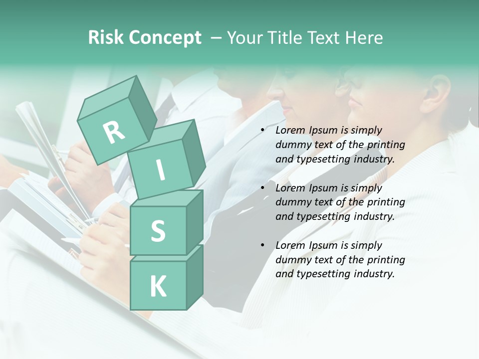 Executive Course Person PowerPoint Template