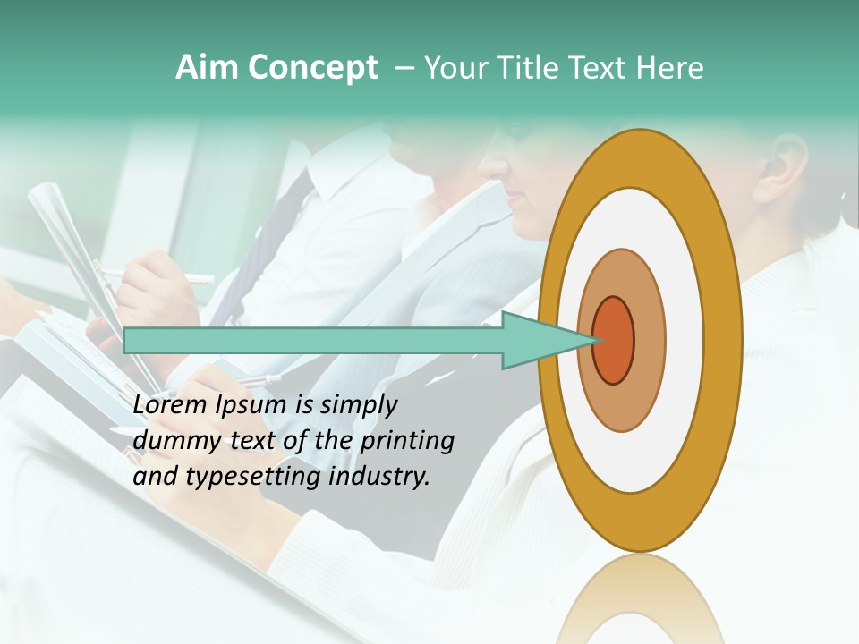 Executive Course Person PowerPoint Template