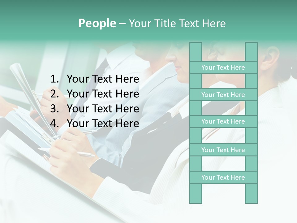 Executive Course Person PowerPoint Template