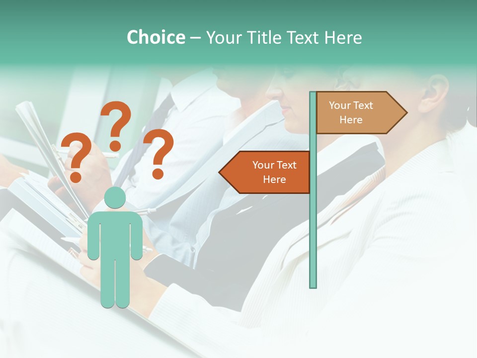 Executive Course Person PowerPoint Template