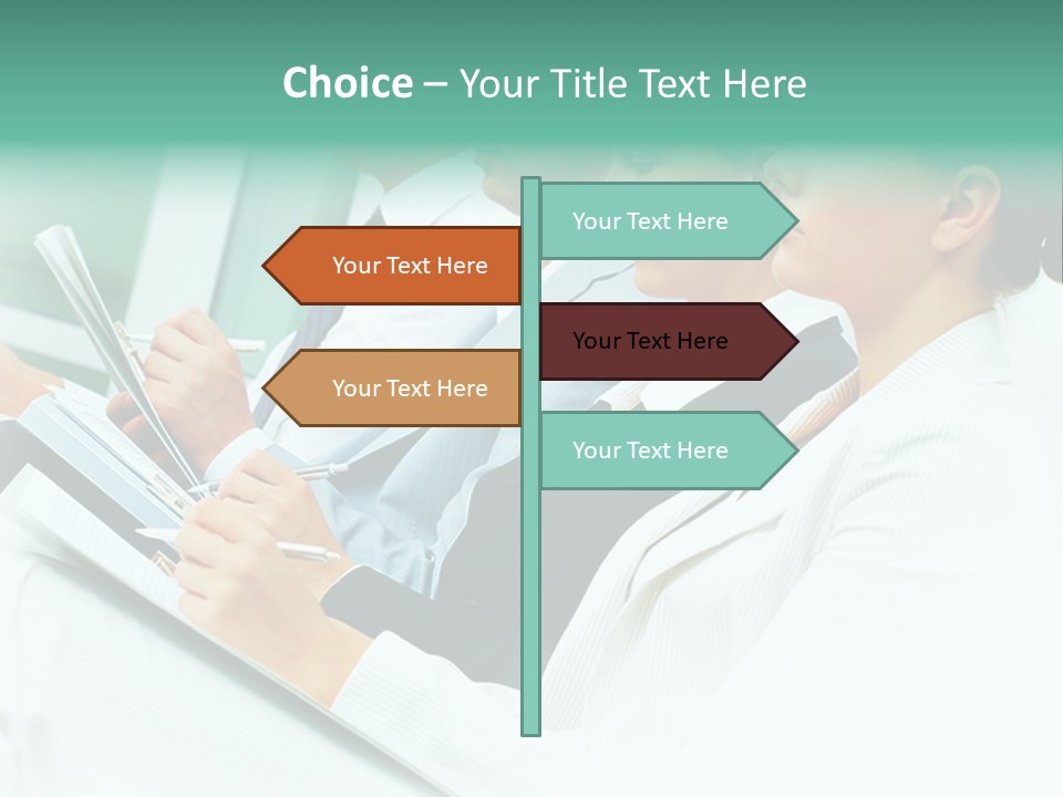 Executive Course Person PowerPoint Template