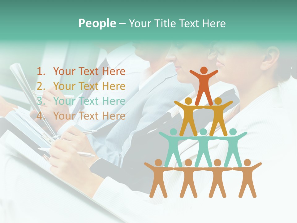 Executive Course Person PowerPoint Template