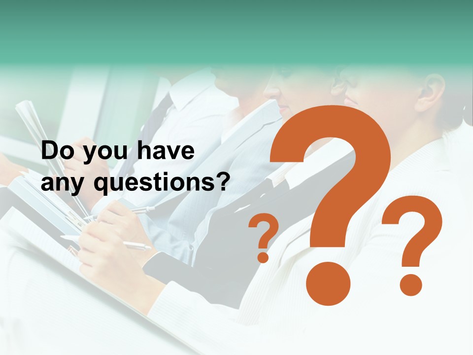 Executive Course Person PowerPoint Template