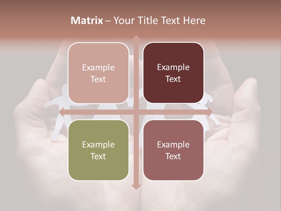 Linked Paper Group PowerPoint Template