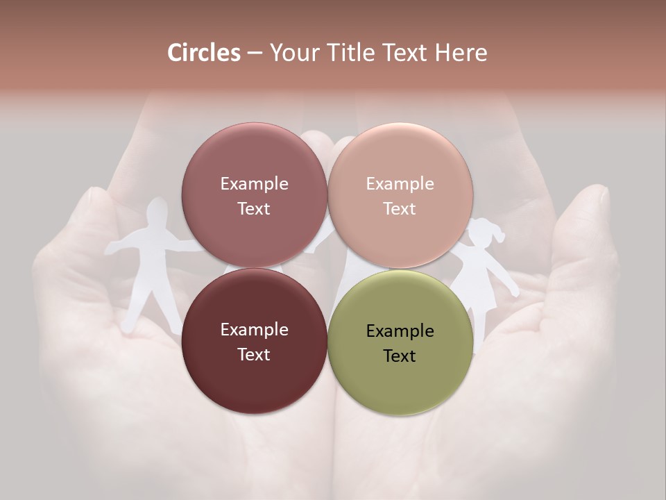 Linked Paper Group PowerPoint Template