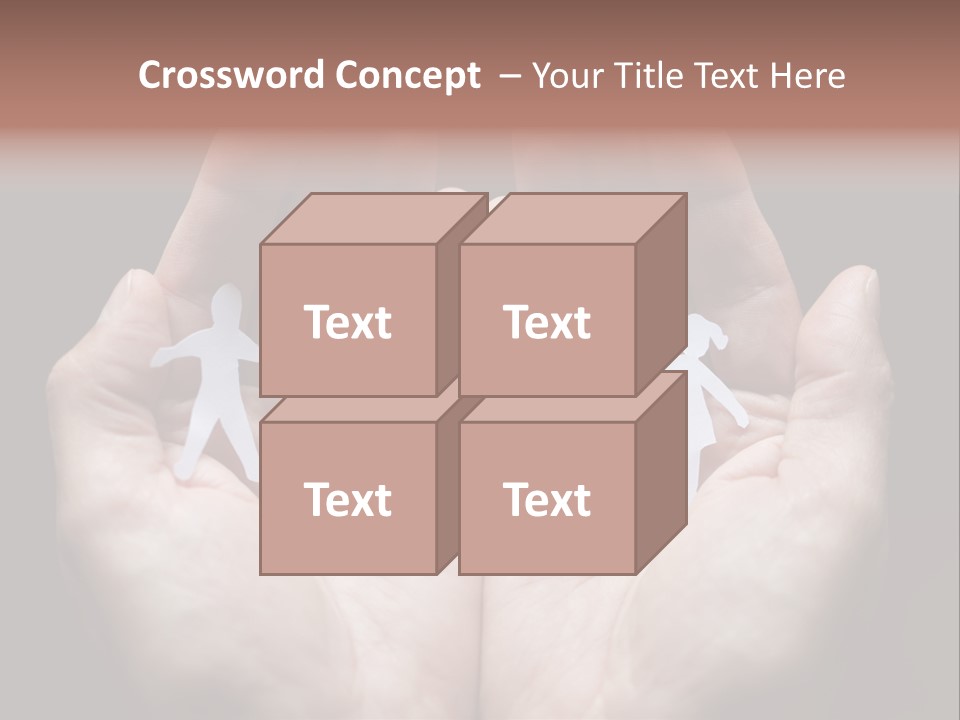 Linked Paper Group PowerPoint Template