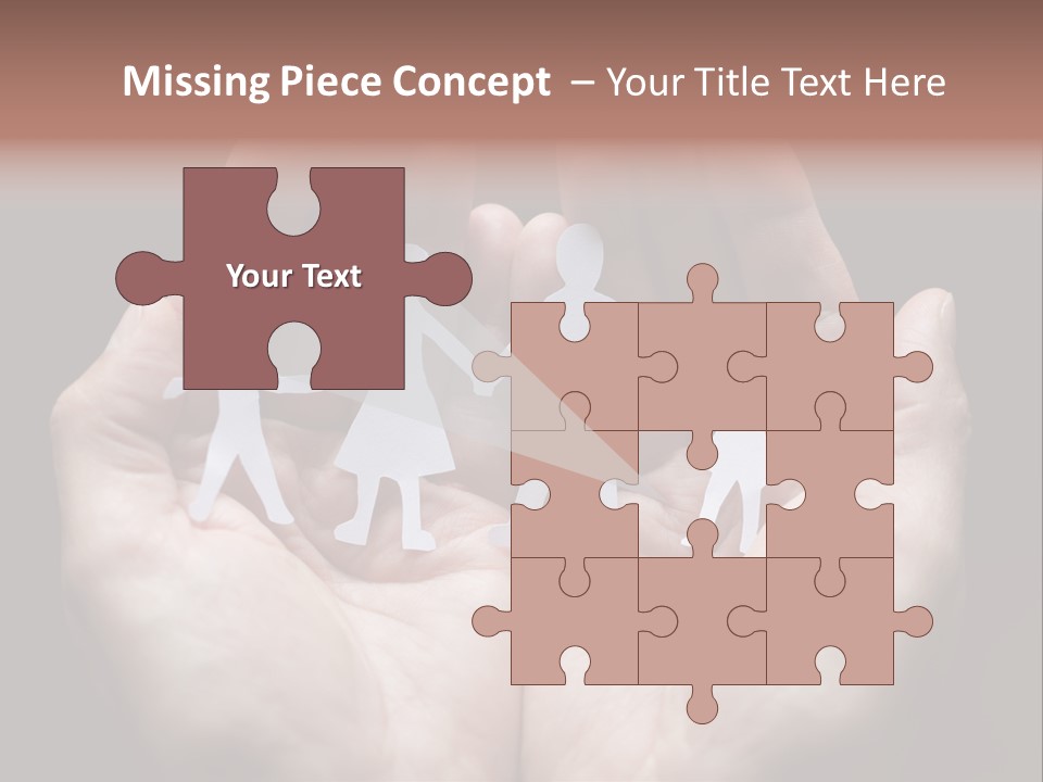 Linked Paper Group PowerPoint Template