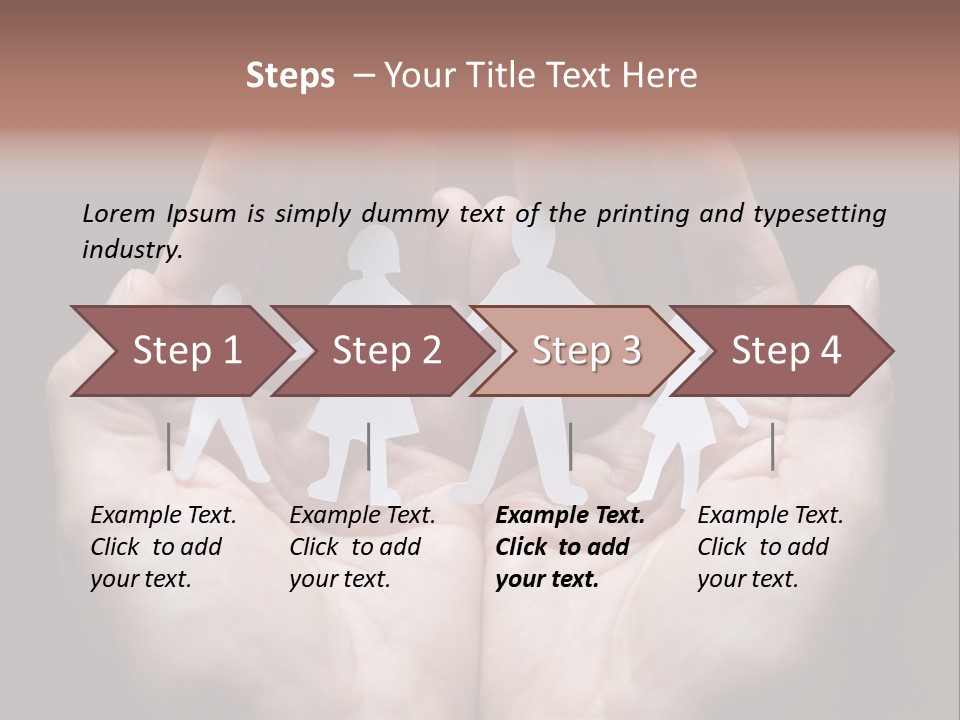 Linked Paper Group PowerPoint Template