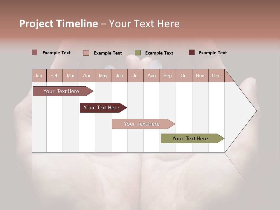 Linked Paper Group PowerPoint Template