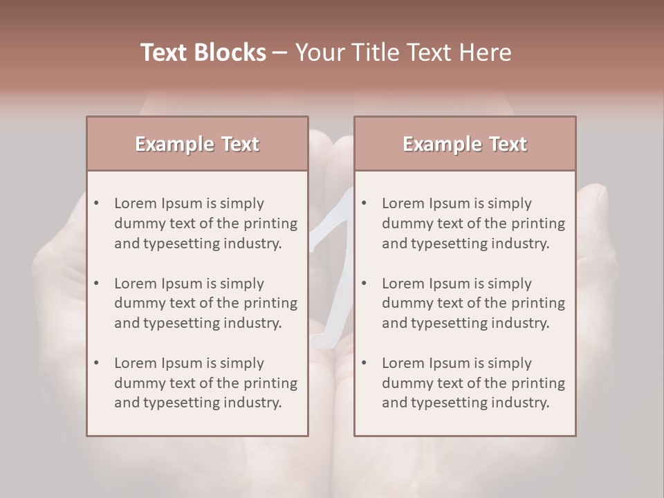 Linked Paper Group PowerPoint Template