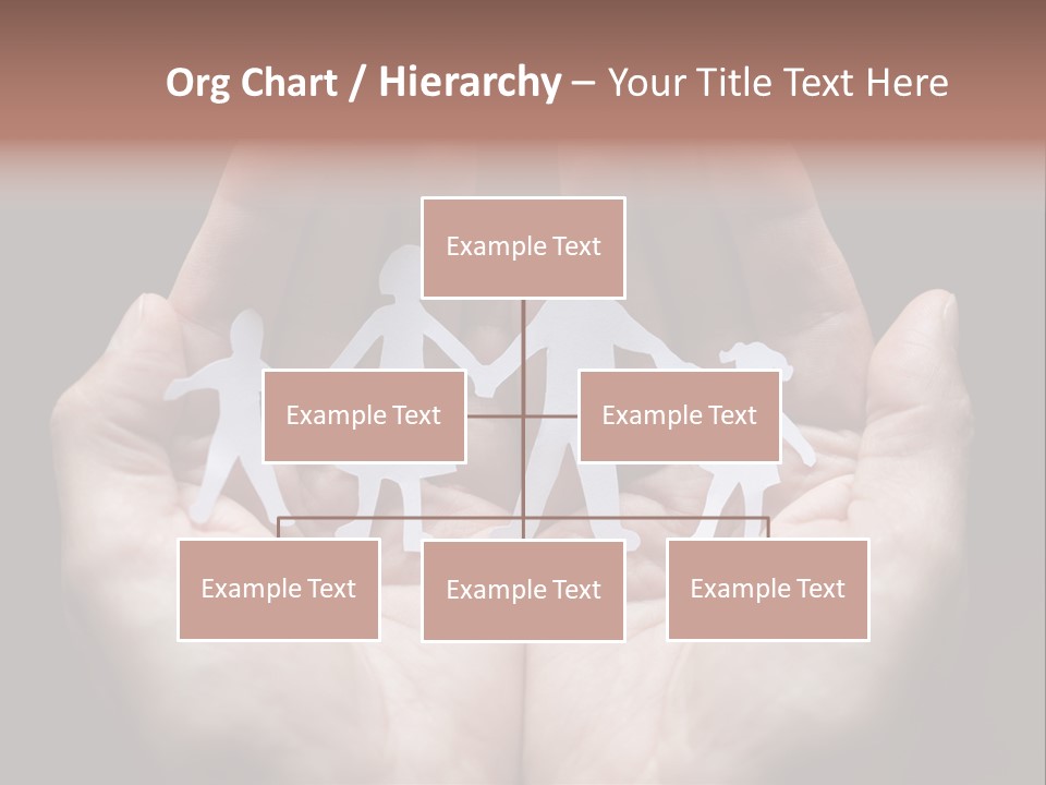 Linked Paper Group PowerPoint Template