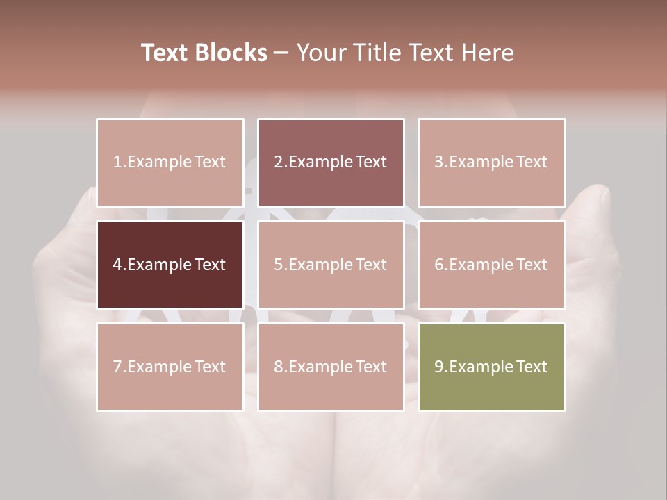 Linked Paper Group PowerPoint Template