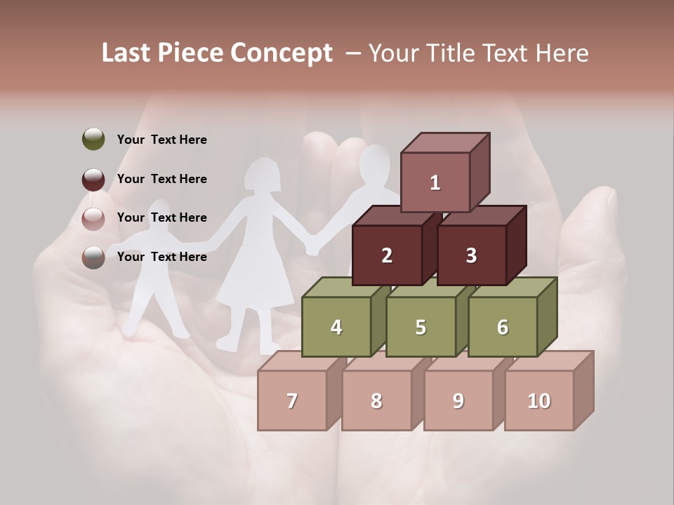 Linked Paper Group PowerPoint Template