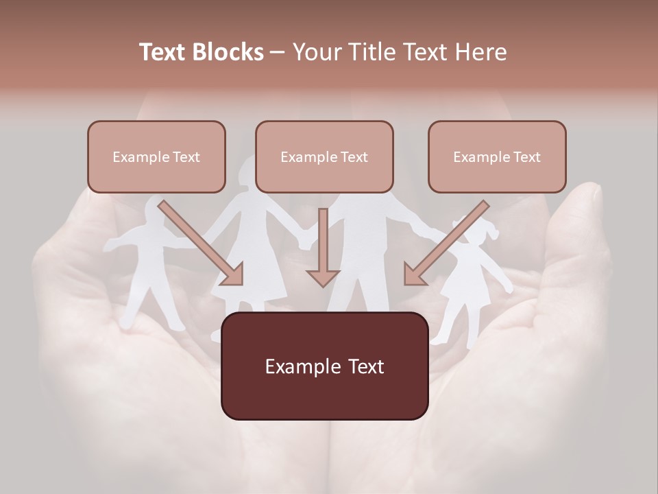 Linked Paper Group PowerPoint Template