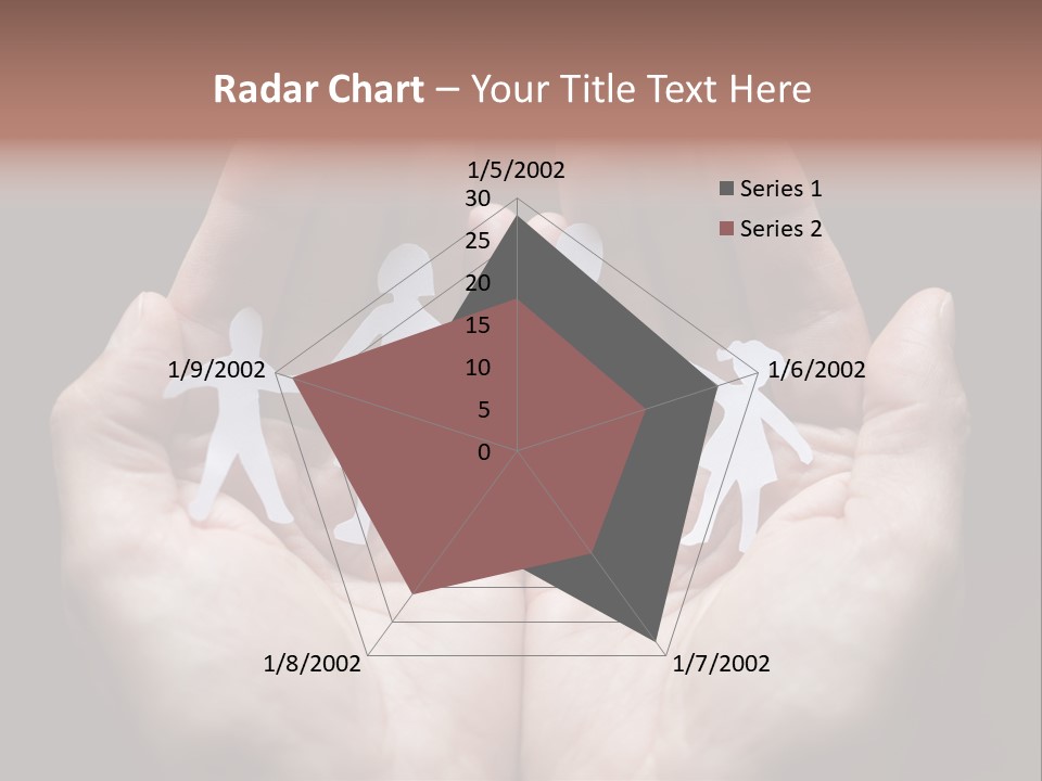 Linked Paper Group PowerPoint Template