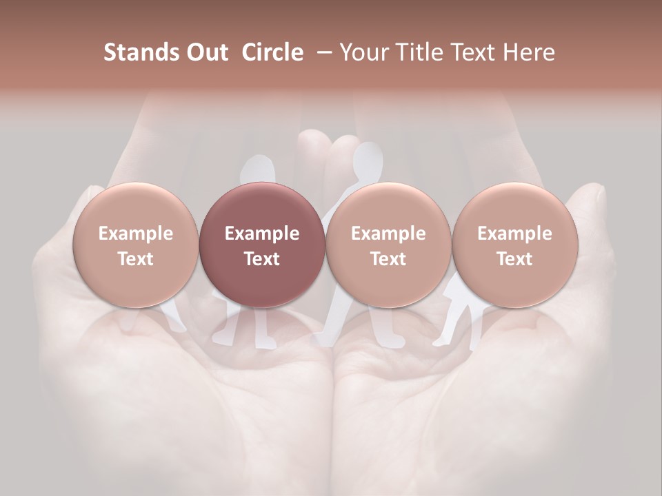 Linked Paper Group PowerPoint Template