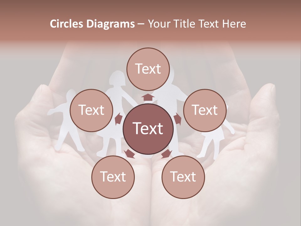 Linked Paper Group PowerPoint Template