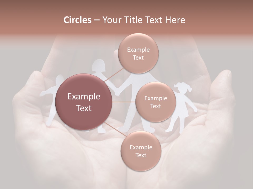 Linked Paper Group PowerPoint Template