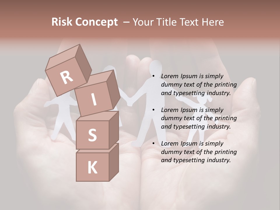 Linked Paper Group PowerPoint Template