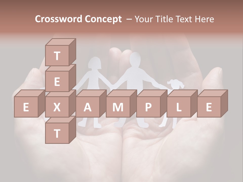 Linked Paper Group PowerPoint Template