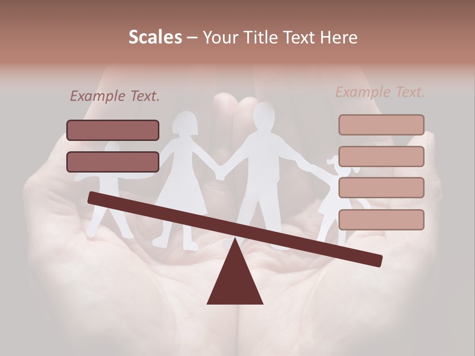 Linked Paper Group PowerPoint Template